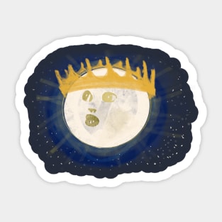 Her Lunar Majesty Sticker